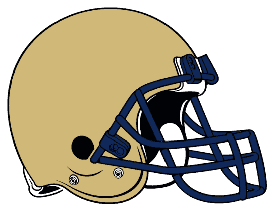 Navy Midshipmen 1975-Pres Helmet Logo iron on transfers for T-shirts